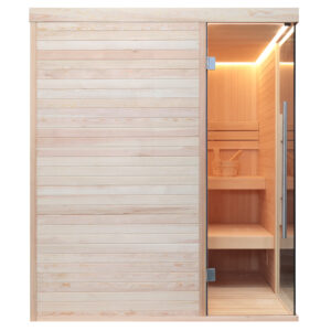 AWT E1805 Pine binnensauna met Harvia Vega – 2 tot 4 personen
