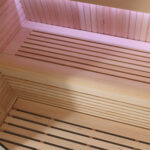 AWT E1113C compacte Hemlock binnensauna – 1 tot 2 personen