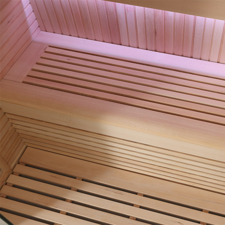 AWT E1113C compacte Hemlock binnensauna – 1 tot 2 personen