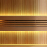 AWT E1113C compacte Hemlock binnensauna – 1 tot 2 personen