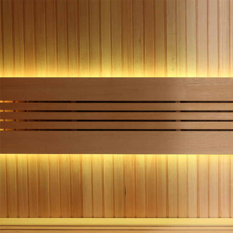 AWT E1113C compacte Hemlock binnensauna – 1 tot 2 personen