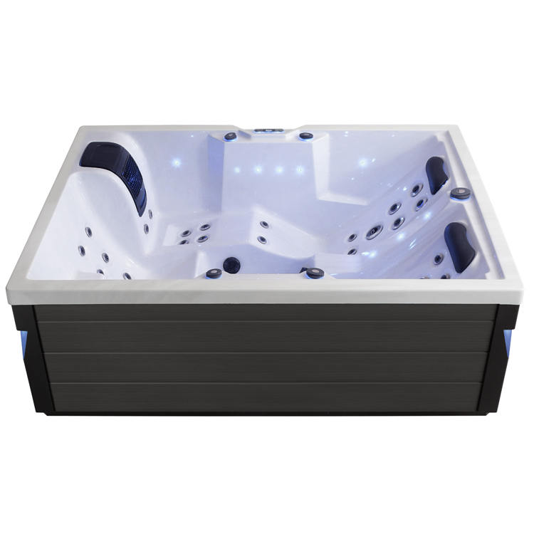 AWT Jaccuzi buitenwirlpool IN-405 eco Sterling Silver/220x160/grijs