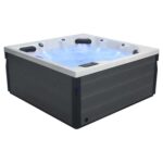 AWT Jaccuzi buitenwirlpool IN-401 eco Sterling Silver/200x200/grijs