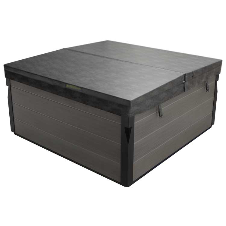 AWT Jaccuzi buitenwirlpool IN-401 eco Sterling Silver/200x200/grijs