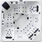 AWT Jaccuzi buitenwirlpool IN-703 premium /SterlingSilver/225x225/grau