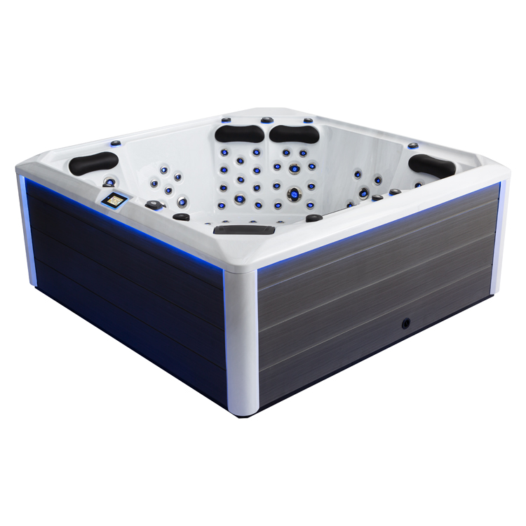 AWT Jaccuzi buitenwirlpool IN-703 premium /SterlingSilver/225x225/grau