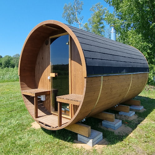 Hekla Barrel Sauna 210