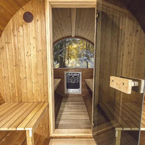 Hekla Barrel Sauna 210